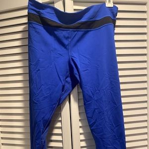 Lululemon Inspire II Crop - harbor blue